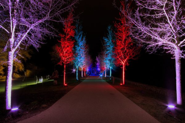 Schlossleuchten – Illuminierter Schlossgarten