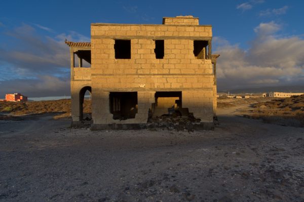 Teneriffa: Einzelnes Haus der Geisterstadt von Abades
