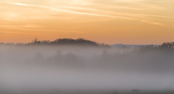 Abendnebel im Wiedtal