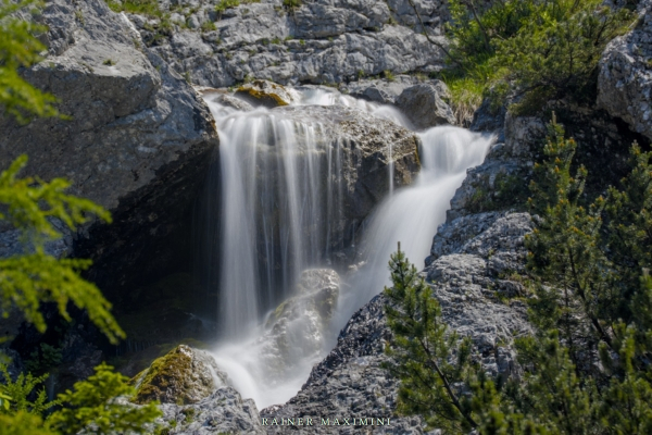 Wilder Kaiser: Wasserfälle im Scharlinger Boden