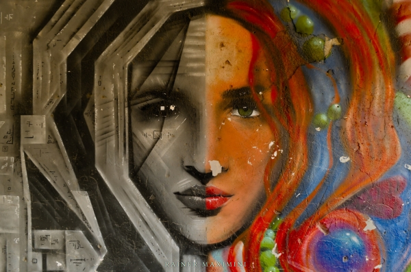 Teneriffa: Abades – Graffiti von Bjor Artworks